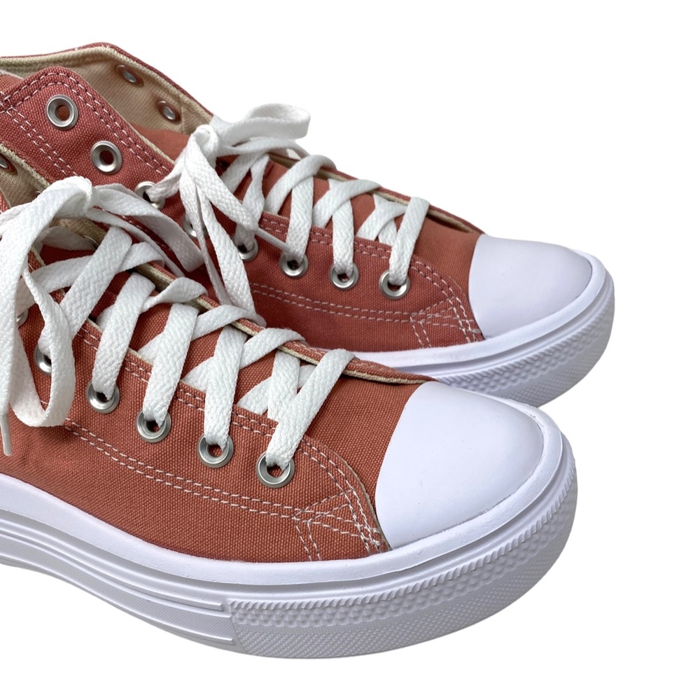 Converse Chuck Taylor Move Platform Sneakers Ritual Rose Hi Canvas Women A06136C - Picture 3 of 10
